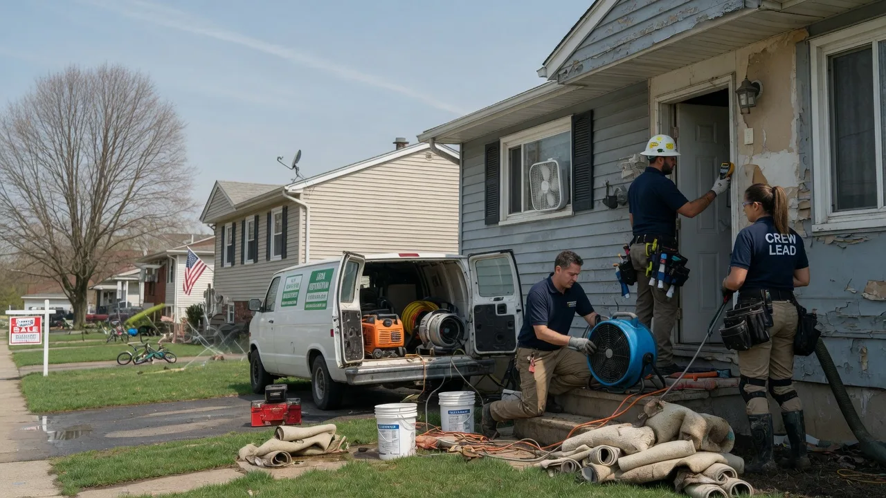 Flood Cleanup in Napoleonville, LA near me